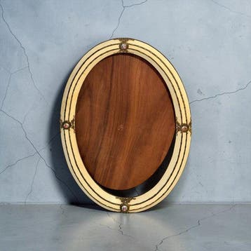 Lijst- Medaillons - Hout, Keramiek - Fragonard-decoratie