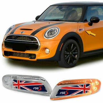 LED zijknipperlichten Union Jack passend voor Mini Cooper..., Verzenden, Nieuw