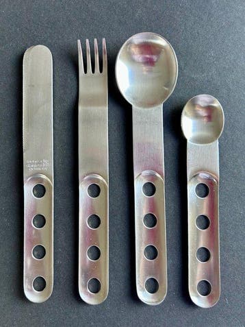 Peter Raake - Bestekset voor 6 personen (24) - MONO CLIP -