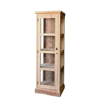 vitrine kast met glas aan de zijkant -  50 cmVitrinekasten, Huis en Inrichting, Kasten | Vitrinekasten, Ophalen of Verzenden, Nieuw
