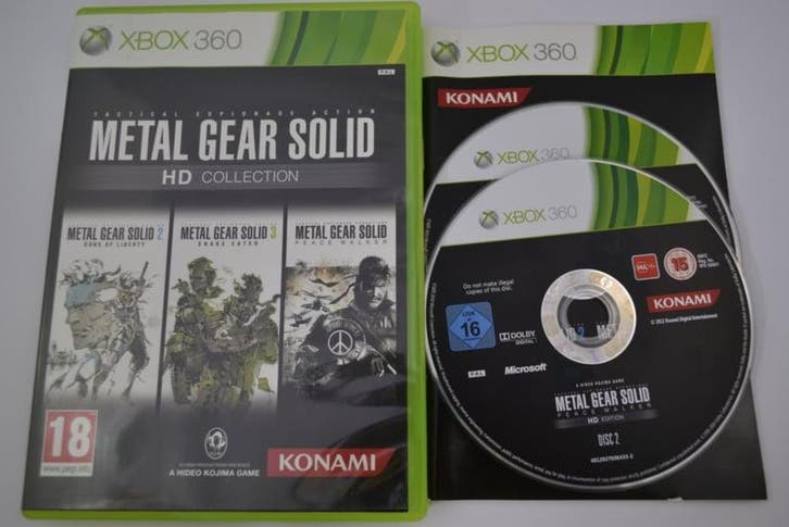 Metal Gear Solid - HD Collection  (360), Spelcomputers en Games, Games | Xbox 360, 1 speler, Zo goed als nieuw, Verzenden