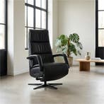 Leren elektrisch relaxfauteuil Calm, Huis en Inrichting, Fauteuils, Bohemian, Industrieel, Modern, Scandinavisch, Nieuw, Ophalen of Verzenden