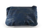 Kipling Clutch Blauw, Verzenden, Zo goed als nieuw, Blauw