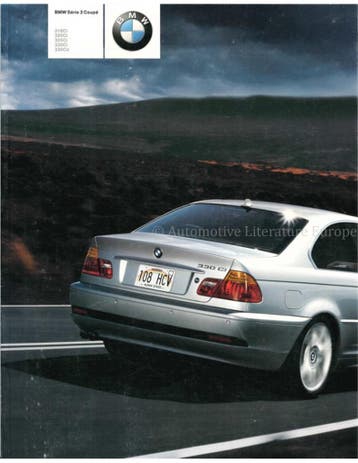2003 BMW 3 SERIE COUPÉ BROCHURE FRANS, Nieuw, BMW, Author