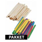 Ijsstokjes pakket  - Knutselhoutjes, Ophalen of Verzenden, Nieuw