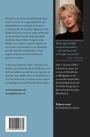 Melancholie van de onrust 9789029523769 Joke J. Hermsen, Verzenden, Gelezen, Joke J. Hermsen