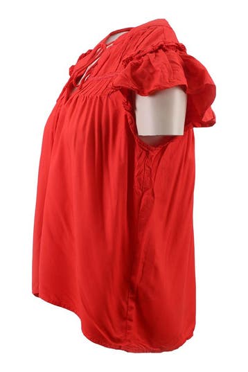 Vila Blouse in maat 42 Rood, Vila, Verzenden, Zo goed als nieuw, Rood