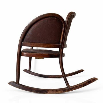 Thonet - Fauteuil - Bentwood Rocker - Beuken - Origineel