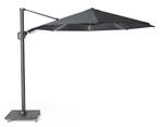Challenger T2 glow zweefparasol 350 cm rond antraciet, Ophalen of Verzenden, Nieuw