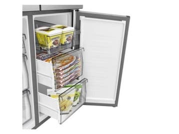 Hisense RQ5P470SAID - Amerikaanse koelkast - No Frost - RVS, Verzenden, Zo goed als nieuw
