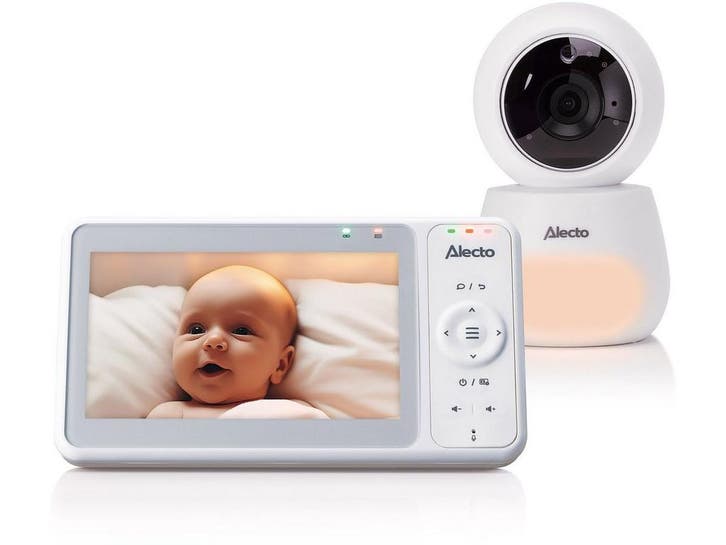 Alecto DVM2050 - Babyfoon met Camera - HD Camera 720p -, Kinderen en Baby's, Babyfoons, Zo goed als nieuw, Verzenden