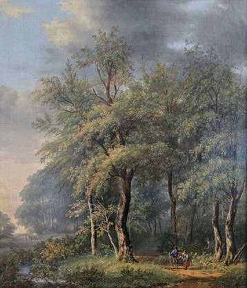 Jan Wessel van Delden (1820-1848), Toegeschreven aan -, Antiek en Kunst, Kunst | Schilderijen | Klassiek