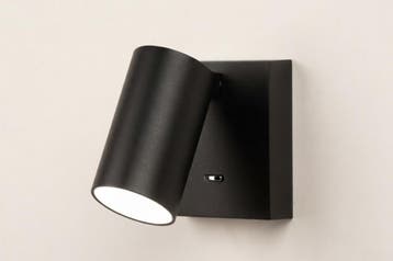 Rietveld Wandlampen - Zwart - Metaal, Aluminium, Verzenden, Nieuw