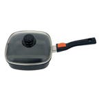 Eurolux Koekenpan - 20 x 20 cm - gietijzer - keramisch, Huis en Inrichting, Keuken | Potten en Pannen, Verzenden, Nieuw, Overige typen