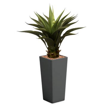 Agave Vetplant kunstplant, H105cm, Ophalen of Verzenden, Overige soorten, 100 tot 150 cm