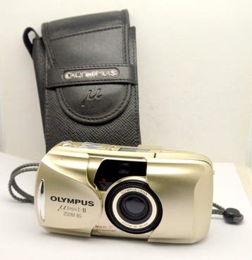 Olympus Mju II Zoom with 38-80mm | Middenformaatcamera, Audio, Tv en Foto, Fotocamera's Analoog, Nieuw