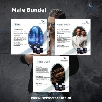 Geurmachine aroma Male bundel 3 geuren, Nieuw