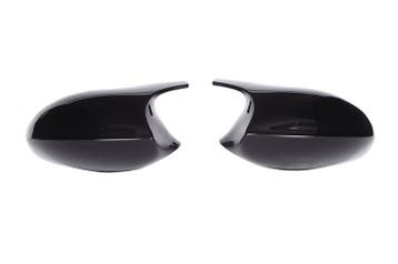 EVO look spiegelkappen glanzend zwart BMW 3 serie E92 en E93, Auto-onderdelen, Verzenden, Nieuw