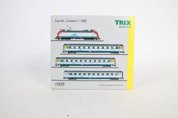 Trix, Minitrix N - 11629 - Treinset (1) - Treinset Cisalpino, Nieuw