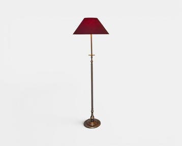 Staande lamp - Messing - Zonder kap, Antiek en Kunst