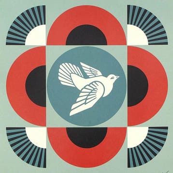 Shepard Fairey (OBEY) (1970) - Geometric Dove