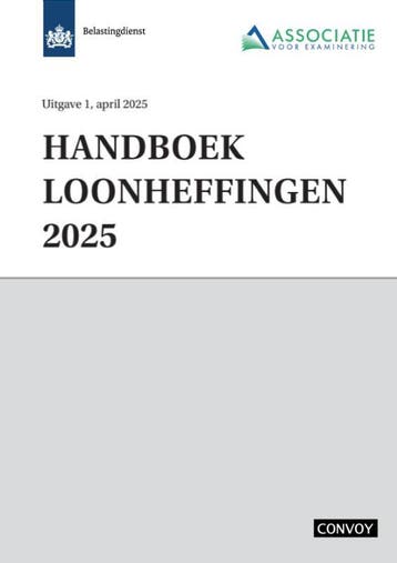 Handboek loonheffingen 2025 9789463174695, Zo goed als nieuw