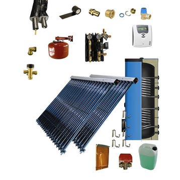 CV verwarming en tapwater zonneboiler 400L+ 2 x Prisma Pro, Verzenden, Nieuw