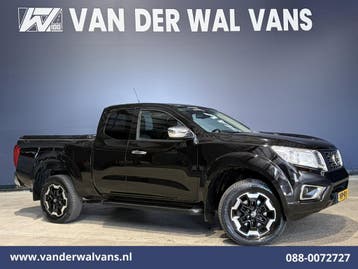 Nissan Navara | 2.3 dCi 164pk 4x4 Aandrijving Euro6 Airco |, Gebruikt, Euro 6, Zwart, Dealer onderhouden