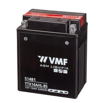 VMF Powersport MF accu | YTX14AHL | 12V 13Ah, Ophalen of Verzenden, Nieuw