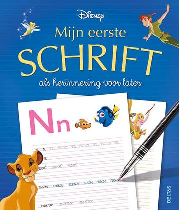 Disney Mijn eerste schrift als herinnering voor later, Verzenden, Zo goed als nieuw