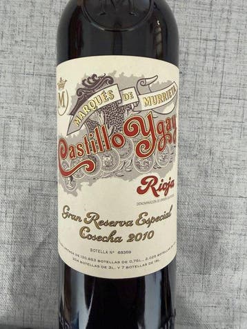 2010 Marqués de Murrieta, Castillo Ygay - Rioja Gran Reserva, Nieuw