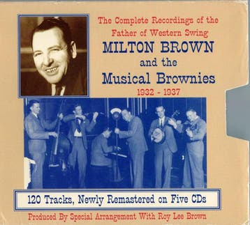 cd box - Milton Brown And The Musical Brownies - The Comp..., Cd's en Dvd's, Verzenden, Zo goed als nieuw