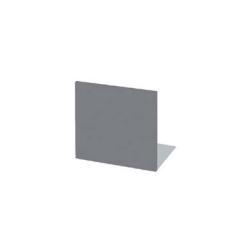 Vloerplaat zwart staal vierkant 1000x1200mm, Ophalen of Verzenden, Nieuw