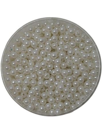 Rijgparels Wit 8 mm WM Pot 300 gram WM 28, Ophalen of Verzenden, Nieuw