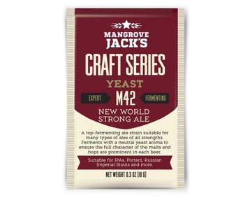 Mangrove Jacks - New World Strong Ale - M42 (Bier Gisten), Ophalen of Verzenden, Nieuw, Overige materialen, Overige typen