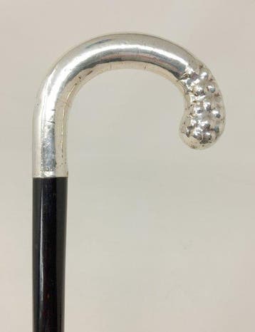 Wandelstok - Edwardiaans - .925 zilver - Londen 1916