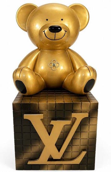 Daluxe Art - 1999 • XXL LV Teddybear Display – 65 cm