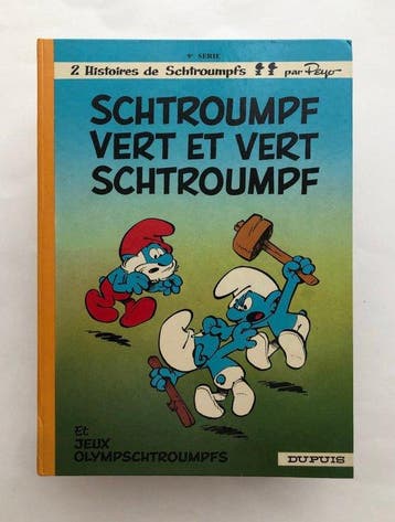 Les Schtroumpfs T9 - Schtroumpf vert et vert Schtroumpf - C, Nieuw
