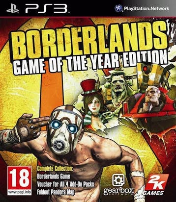Borderlands Game of the Year Edition (Nieuw) (PS3 Games), Ophalen of Verzenden, Nieuw