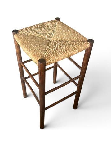 Kruk - Hout - Originele geweven zitting