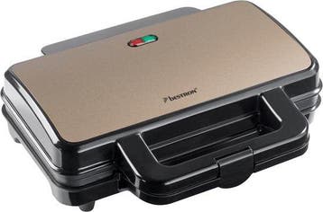 2dekans | Bestron Tosti apparaat - ASM90XLSAT - 900W - Voor, Ophalen of Verzenden, Zo goed als nieuw