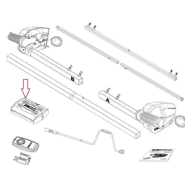 Enduro Electronica Besturingskast EM303A(+) / EM313A, Caravans en Kamperen, Camper-accessoires, Nieuw, Ophalen of Verzenden