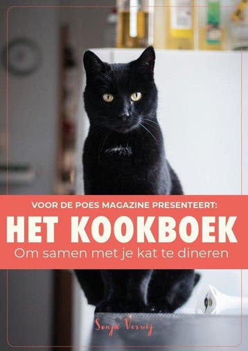Het kookboek om samen met je kat te dineren - Sonja Verwij, Verzenden, Zo goed als nieuw, Sonja Verwij