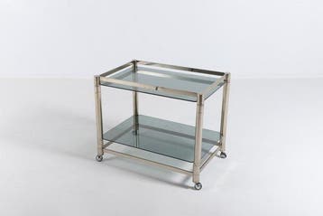 Bar - Glas, Staal - Vintage, Italië