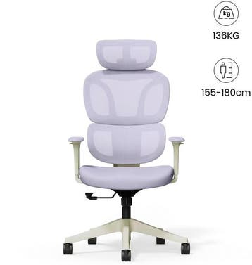 Ergonomische Bureaustoel -  Office Chair - met voetensteun -, Verzenden, Zo goed als nieuw