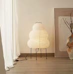 Japanse Akari Vloerlamp E27 – Authentieke Rijstpapierlamp, Huis en Inrichting, Verzenden, Nieuw, Overige materialen, Minder dan 100 cm