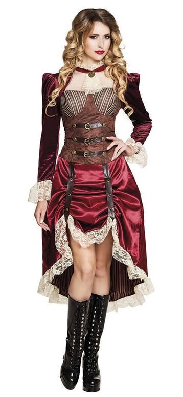 Steampunk saloon girl, Kleding | Dames, Carnavalskleding en Feestkleding, Ophalen of Verzenden, Nieuw