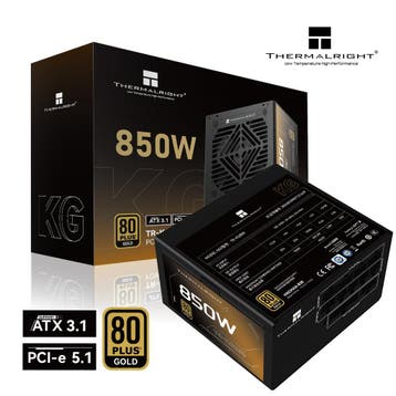 Thermalright KG-850 850W Gold ATX3.1 PCIE5.1 MODULAR | NIEUW, Computers en Software, Ophalen of Verzenden, Nieuw