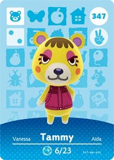 Amiibo Tammy #347 - Series 4, Verzenden, Zo goed als nieuw