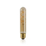 LED FILAMENT E27 TUBE 185mm DIMBAAR AMBER 4W, Huis en Inrichting, Lampen | Overige, Nieuw